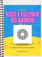 VSCO X FULLPACK BUKU BINDER Hard Cover Paper