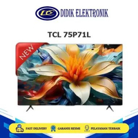 TCL 75P71L GOOGLE TV 75 INCH QLED AI 4K Dolby Vision & Atmos HVA Panel 75P71L P71L