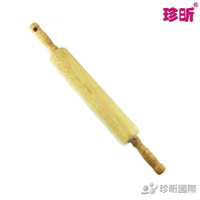 【珍昕】台灣製 龍族 省力滾輪桿麵棍(約長43cm)/桿麵棍