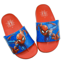 【菲斯質感生活購物】【斷碼出清不退不換】台灣製蜘蛛人拖鞋-紅藍 男童鞋 兒童拖鞋 拖鞋