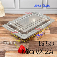 [Isi50] Mika 2A VIP Tebal / Mika Tempat Wadah Nasi Kuning Ayam Bakmi Bihun Ayam Goreng Roti Kue VX 2