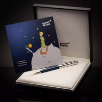 MONTBLANC 萬寶龍 大班系列 小王子 Solitaire Doue 原子筆-藍色