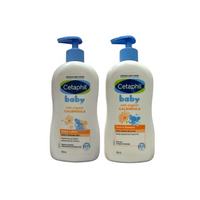 【Cetaphil 舒特膚】 Baby舒緩潤膚/舒緩洗髮沐浴露 400ml * LA BELLA*