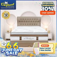 Springbed Windsor Komplit Set Latex Spring 160 x 200 Putih
