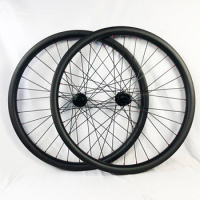 29er/27.5/26er 3K Carbon MTB Wheels Bike 40x32mm Mountain Bicycle Wheelset Boost Thru Axle DH Hub Novatec D791/D411/DT 350s/240s
