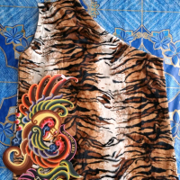 singlet barongan motip macan
