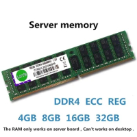 DDR4 server memory, 8GB, 16GB, 4GB, 32GB, 2RX4 2400, 2133MHz, ECC, REG, PC4-2133P, 2400T ram