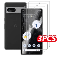 1-3Pcs Tempered Glass For Google Pixel 7 Anti-Scratch HD Clear Screen Protector Protective Glass Film For Pixel 7 Accessories