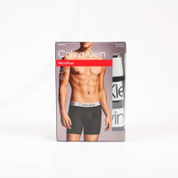 【Calvin Klein 凱文克萊】CK內褲 CK 涼感 超細纖維 彈性萊卡 透氣排汗 男生 四角內褲(ck內褲3件超值組)