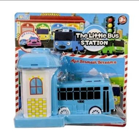 Mainan anak bis tayo garasi murah harga satuan perpcs the little bus station garage bus Tayo lucu mu