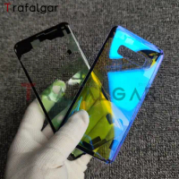 Clear Back Glass Cover For Samsung Galaxy S8 S9 S10 Plus 5G S10e Battery Cover Back Glass Panel Rear Housing Case Replacement