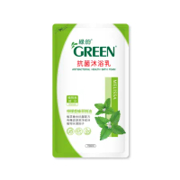 綠的抗菌沐浴乳檸檬香蜂草-補充包700ml