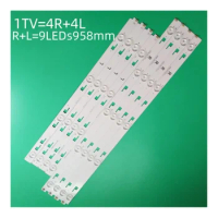 40pcs(5TV) New LED backlight bar for SONY49-inch TV SVY490A23_Rev00_5LED_R/L KD-49XD7005 KD-49xD7005 KD-49XD7066 KD-49x8005C