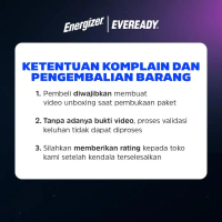 Charger Energizer 4 Baterai Aa 2000 Mah Pasti Ori