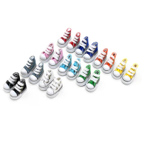Innovative And Practical 3.5cm Doll Mini Shoes For Russian Doll 1/6 Sneakers Shoes Boots Finger Dance Toy Canvas Shoes
