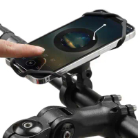 Bicycle Cell Phone Mount Handlebar Cell Phone Mount Silicone Holder Bicycle Cell Phone Holder Cycling Phone Holder Cycling Phone