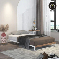 Xavier Home Decor - Dipan Besi Tanpa Sandaran Minimalis 120,140,160,180 HIRO - White, 120x200