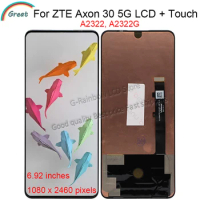 AMOLED 6.92'' For ZTE Axon 30 5G A2322 A2322G LCD Display Screen Touch Digitizer Panel Assembly Replacement For ZTE Axon 30 LCD
