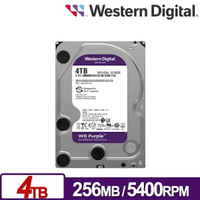 【含稅公司貨】 WD 紫標 4TB 3.5吋監控硬碟 新款彩盒裝 WD43PURZ 三年保 監視器DVR 錄影主機NVR