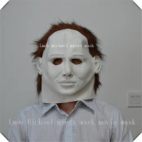 Free shipping Hot Sale Halloween Cosplay Popular Michael Myers Mask Halloween Custom Mask Party Movie Face Head Mask