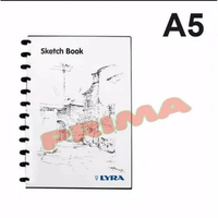 BUKU SKETSA / SKETCHBOOK A5 LYRA