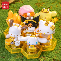 MINISO Sanrio Bee Concert Series Blind Box Kawaii Decorative Anime Peripheral Girlfriend Birthday Gift Cinnamoroll Hello Kitty