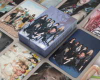 การ์ด Lomo เลเซอร์โฮโลแกรม, XG AWE, 50-92pcs, WOKE UP, Kpop Photocards, LEFT และ RIGHT, กลุ่มสาวญี่ป