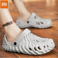 Xiaomi Slippers Men Wear Fashion In Summer, Men's Beach Shoes, Sandals, Anti-slip Wear-resistant Thick Soles Women's Flip-flops