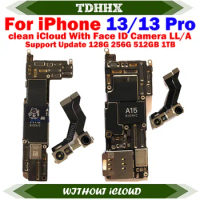 LL/A American Mainboard Clean iCloud For iPhone 13 Pro 13Pro Working Well Motherboard Support iOS Up