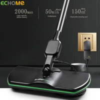 ECHOME Wireless Electric Mops 360°Rotary Mop Washing Hand Held Push Household Floor Cleaning Tools Accessories Smart Cleaner