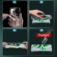For Samsung Galaxy S24 S23 S22 S21 Plus Ultra Toughened Glass Explosion-proof Screen Protector Protective with Install Kit