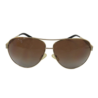【二手名牌BRAND OFF】Dior 迪奧 棕色鏡面 金屬框 太陽眼鏡