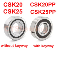 CSK20 CSK20PP 20x47x14mm CSK25 CSK25PP 25x52x15mm Backstops One way Bearing with Keyway Sprag Freewh