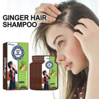 2024 Ginger Plant Extract Anti-Hair Loss Hair Shampoo Ingredients Nourishment Loss Deep Natural Hair Shampoo Anti A9R6