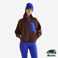 Roots女裝- ALTA SHEARLING FLEECE 夾克-咖啡棕
