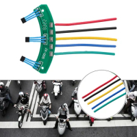 Ebike Hall Sensor Electric Scooter Hall Sensor 120° 413F PCB Cable For 3wheel Motor Electric Bicycle Accessories