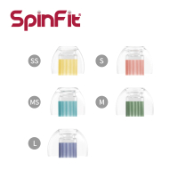 【SpinFit】SpinFit W1矽膠耳塞(單對獨立包裝/五尺寸)