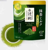 辻利茶舗 - [限時特價] 辻利茶鋪 京都宇治 2倍特濃牛奶抹茶粉 150g EXP:26/05 [平行進口] 1057
