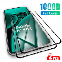 2Pcs HD Tempered Glass Flim For OnePlus Nord CE3 Full Cover Black sealing edge Screen Protector For Nord CE3 Phone Protect Flims