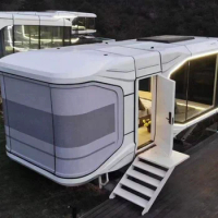 Luxurious Hotel Container House Resort Style Aluminum Alloy Shell Mobile Larger Space Perfab house Capsule Cabin