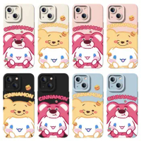 Cross Dressing Cinnamoroll Kawaii Apple Phone Case for Iphone14/13/12/11/x Series New All Inclusive Silicone Protective Case
