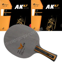 Pro PingPong Combo Racket Galaxy YINHE Mercury.13 Y-13 with 2Pieces Palio AK47 YELLOW Matt Pips-in Table Tennis Rubber