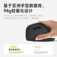 垂直滑鼠筆記本電腦滑鼠人體工學豎握s2025