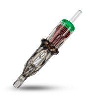 EMALLA Cartridge Tattoo Needles 5/7/9/11/13/15M1 Disposable Sterilized Safety Tattoo Needle for Cartridge Machines Grips Tips