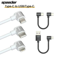USB Type-C Mini 5Pin Micro USB Double Angled 90 Degree Charging Extension Short Cable 10cm - 5m for 5v 1A 2A 2.4A Car Recorder