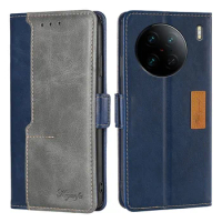 Magnetic Wallet Phone Case for VIVO X100 X90 X80 X70 X60 X50 X27 Pro Plus Lite X90S X50E Note Flip Cover Card Slots Leather Case
