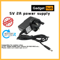AC DC 12V 1A 5v 2a Power Adapter 3-Pin Plug for NVR Base Unit Connector Jack NVR System Use (5.5 x 2