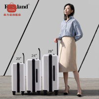 行李箱 旅行箱 拉杆箱 美國Rockland單桿行李箱男學生韓版拉桿箱女萬向輪超輕耐摔旅行箱 八折減免 特價出 可開發票