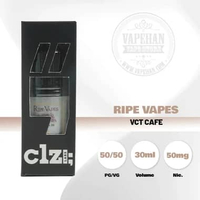Liquid Saltnic USA Ripe Vapes VCT Cafe 30ML Authentic By Ripevapes