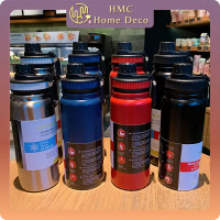HMC 600ml 800ml 1000ml Thermos Flask Bottle Double Vacuum Insulated Tumbler Portable Water Bottle